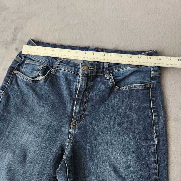 BANDOLINO Jeans WOMENS SIZE 12 CAROLINE Straight Leg Blue Denim - Picture 4 of 8